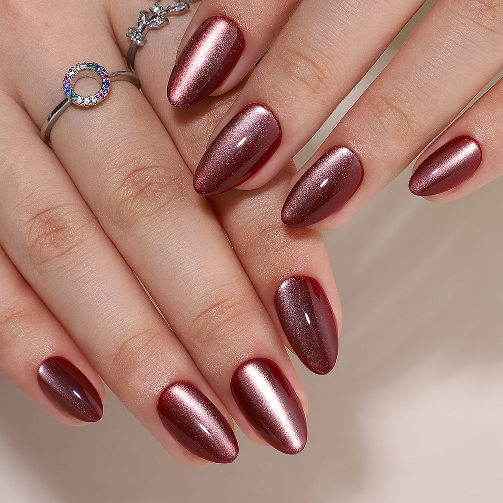 Sugar Plum Metallic/Cat-eye Shimmer Nail Kit