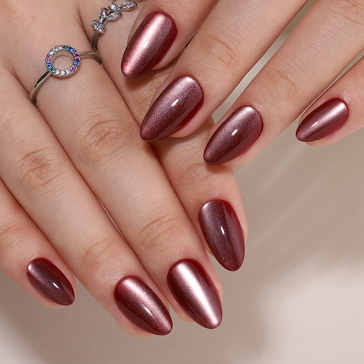 Sugar Plum Metallic/Cat-eye Shimmer Nail Kit