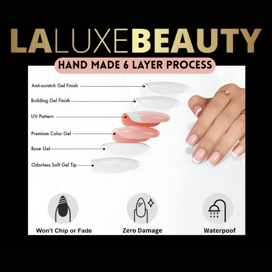 Milky Mani Short Square Nail Kit